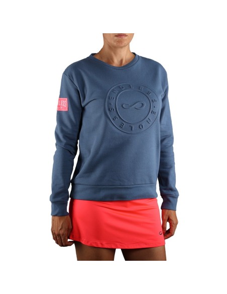Sudadera Endless Inner 40018 Dark Blue Mujer | Ofertas de pádel